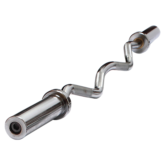 Chrome Olympic Curl Bar Barbell Heavy Duty