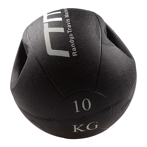  10kg Double-Handled Rubber Medicine Core Ball
