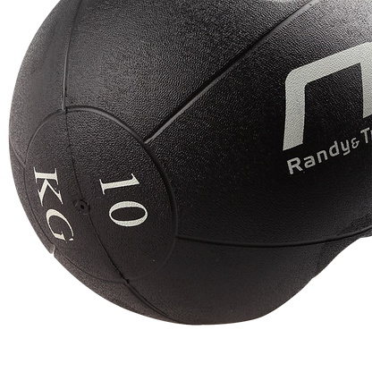 10Kg Double-Handled Rubber Medicine Core Ball