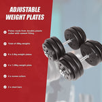 30Kg Adjustable Dumbbell Set