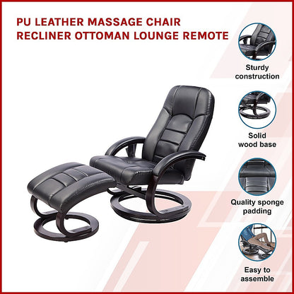 Leather Massage Chair - Melbourne Home & Living