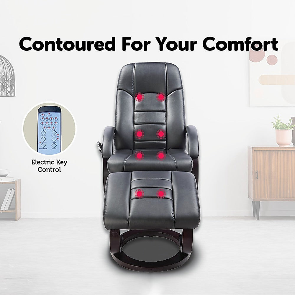 Leather Massage Chair - Melbourne Home & Living