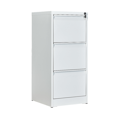 3-Drawer Shelf Office Gym Filing Storage Locker Cabinet - 115×73×13cm
