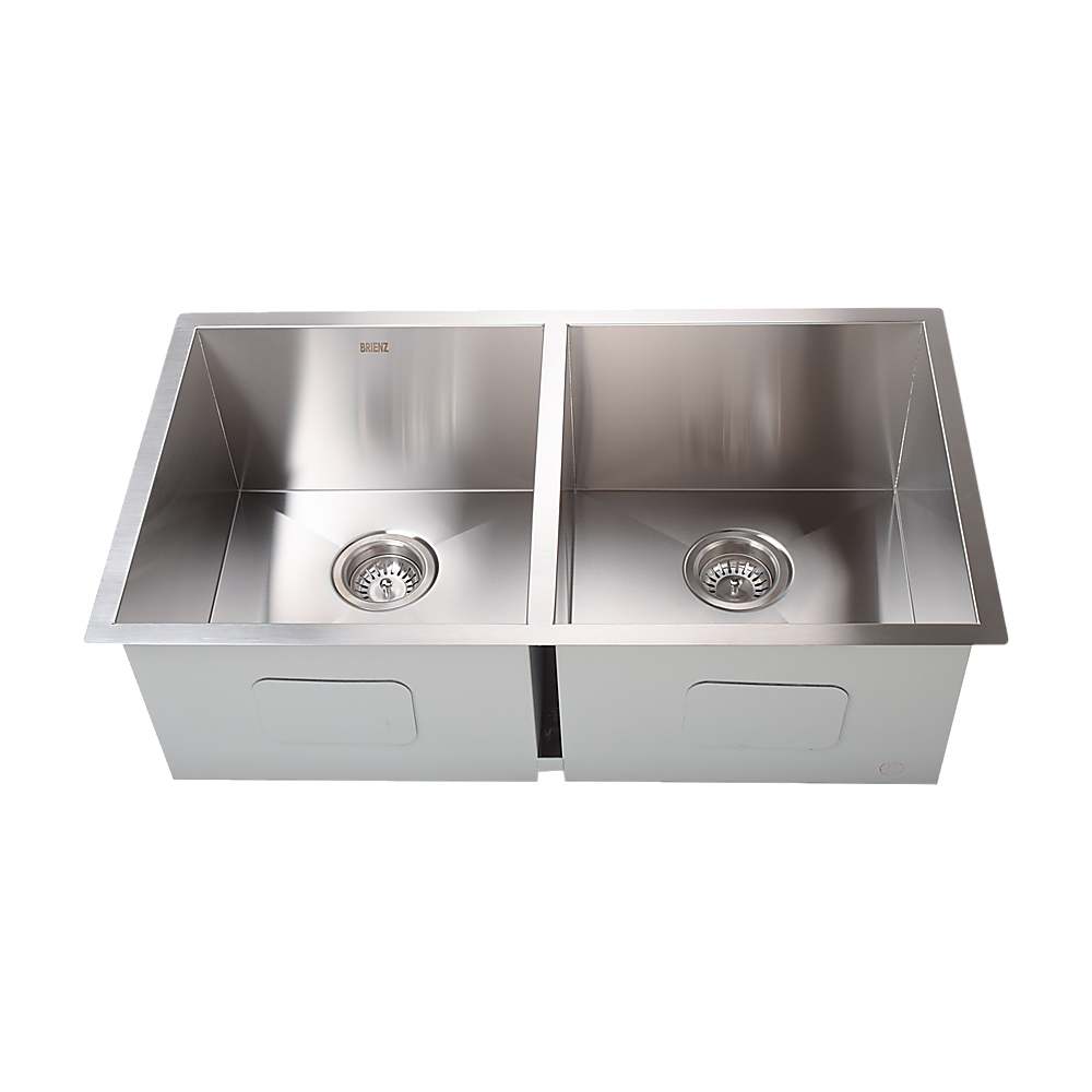 820X457Mm Handmade Stainless Steel Kitchen/Laundry Sink With Waste