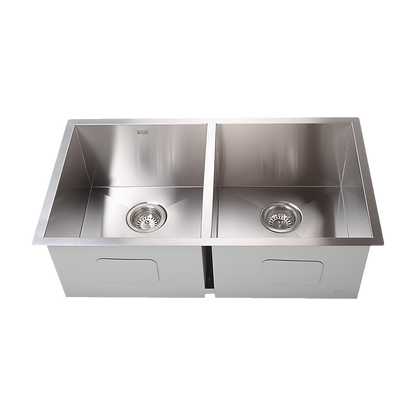 820X457Mm Handmade Stainless Steel Kitchen/Laundry Sink With Waste