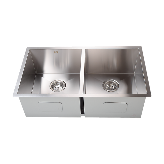 820X457Mm Handmade Stainless Steel Kitchen/Laundry Sink With Waste