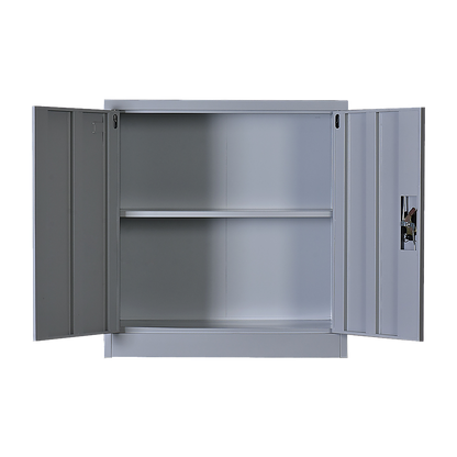 Two-Door Shelf Office Gym Filing Storage Locker Safe