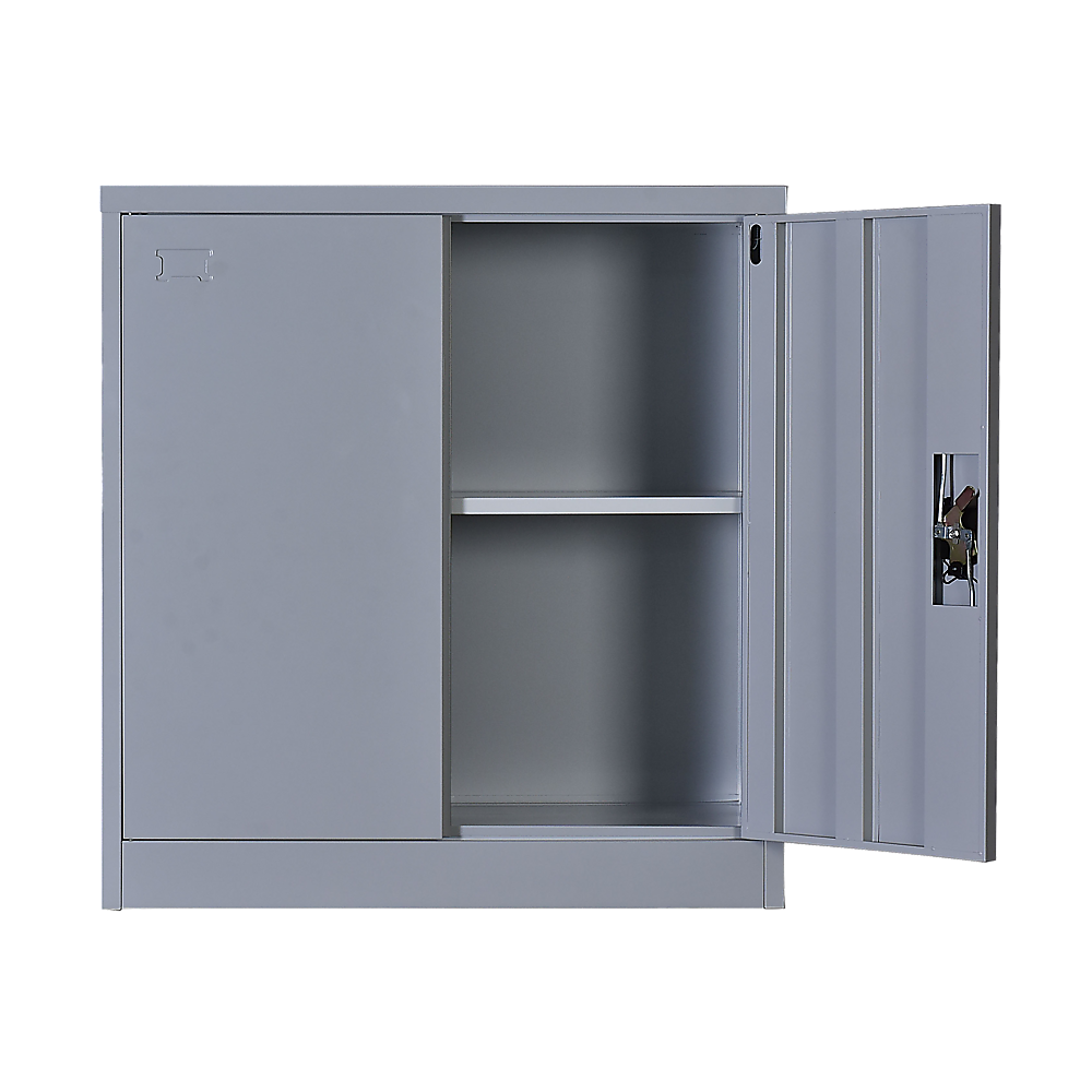 Two-Door Shelf Office Gym Filing Storage Locker Safe