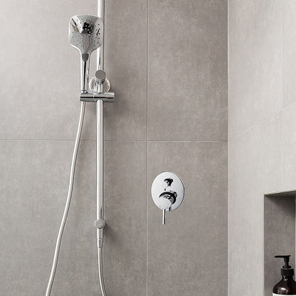 Stylish Chrome Bathroom Shower Wall Mixer Diverter W/ Watermark