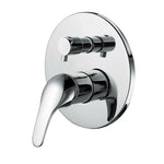 Chrome Bathroom Shower Wall Mixer Diverter w/ WaterMark