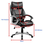 High-Quality Pu Leather Office Chair With Executive Padding In Black