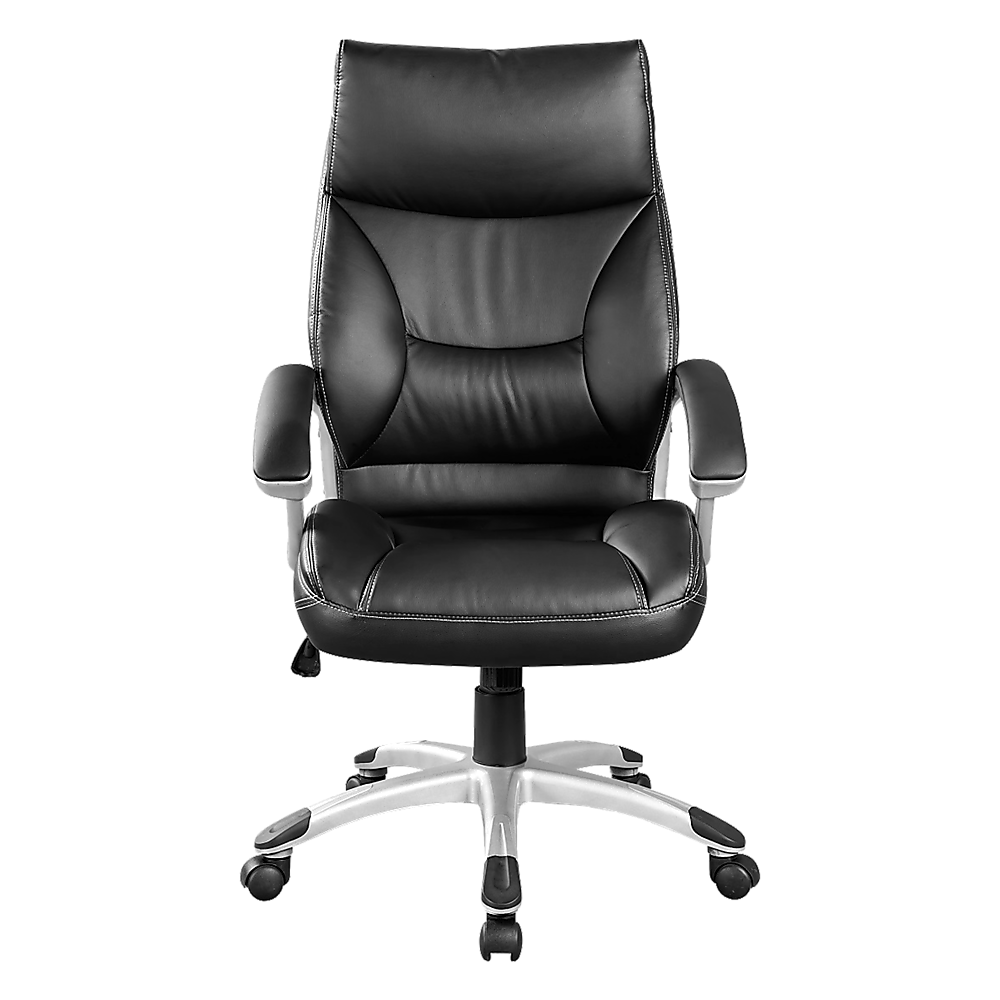 High-Quality Pu Leather Office Chair With Executive Padding In Black