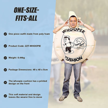 Whoopie Cushion One Size Fits All Adults Costume