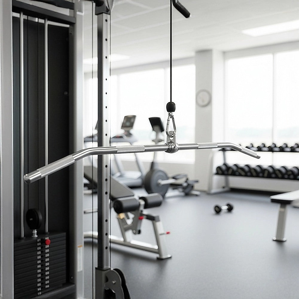 48" Lat Pulldown Bar Cable Attachment