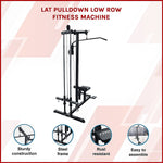 Lat Pulldown Low Row Fitness Machine Gym
