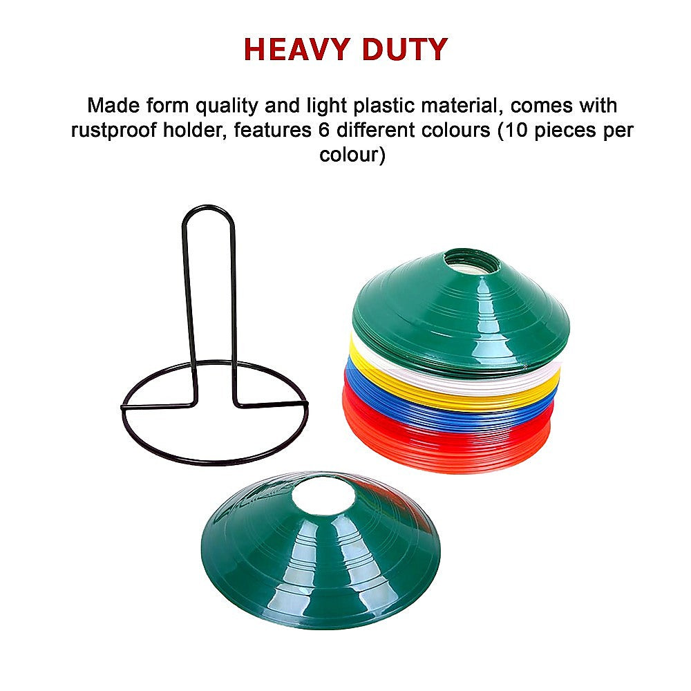 Marker Training Cones Set For Soccer, Fitness, Personal Training