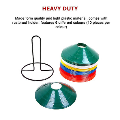 Marker Training Cones Set For Soccer, Fitness, Personal Training