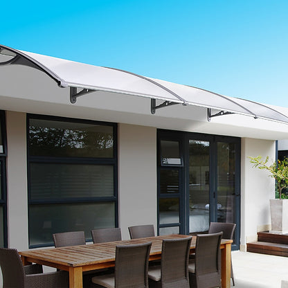 Diy Outdoor Awning Cover 1Mx3M With Rain Gutter