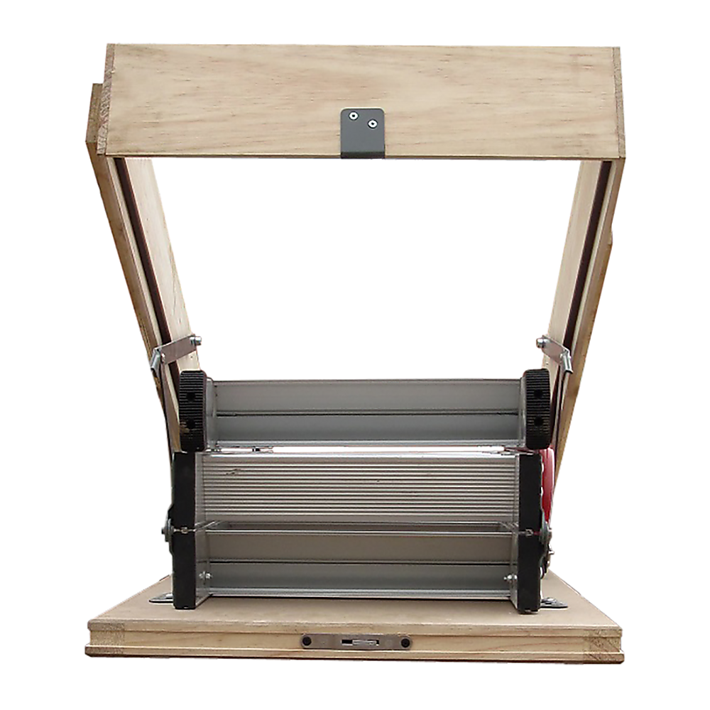 Deluxe Aluminium Attic Loft Ladder - 2700Mm To 3050Mm