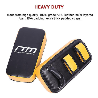 Thai Pads Kickboxing Punching Boxing Shield Gym
