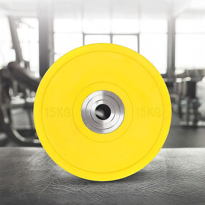 15Kg Pro Olympic Rubber Bumper Weight Plate