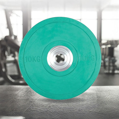 10Kg Pro Olympic Rubber Bumper Weight Plate