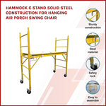 Safety Scaffolding Ladder - 450KG Yellow