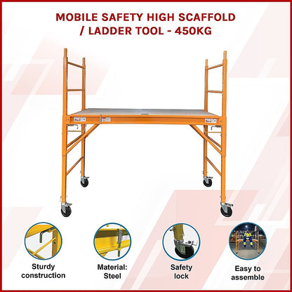 Mobile Safety High Scaffold / Ladder Tool