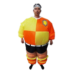 FOOTBALL Fancy Dress Inflatable Suit -Fan Operated Costume