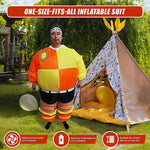 FOOTBALL Fancy Dress Inflatable Suit -Fan Operated Costume