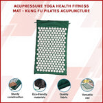 Acupressure Yoga Health Fitness Mat - Kung Fu Pilates Acupuncture