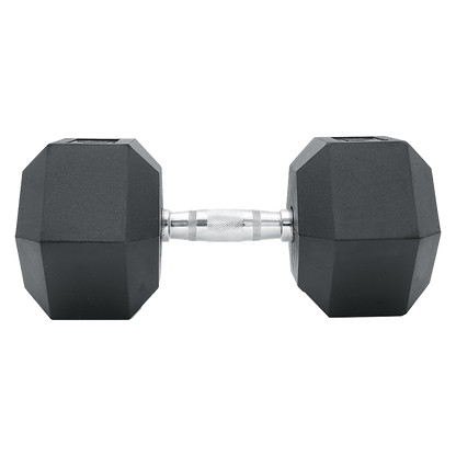 10Kg Commercial Rubber Hex Dumbbell Gym Weight