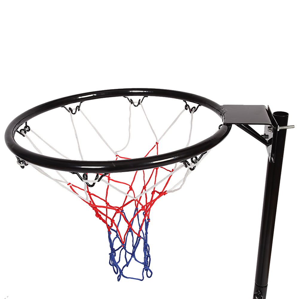 Netball Ring With Stand Portable Pole Height Adjustable