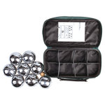 Deluxe Boules Bocce 8 Alloy Ball Set