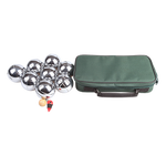 Deluxe Boules Bocce 8 Alloy Ball Set