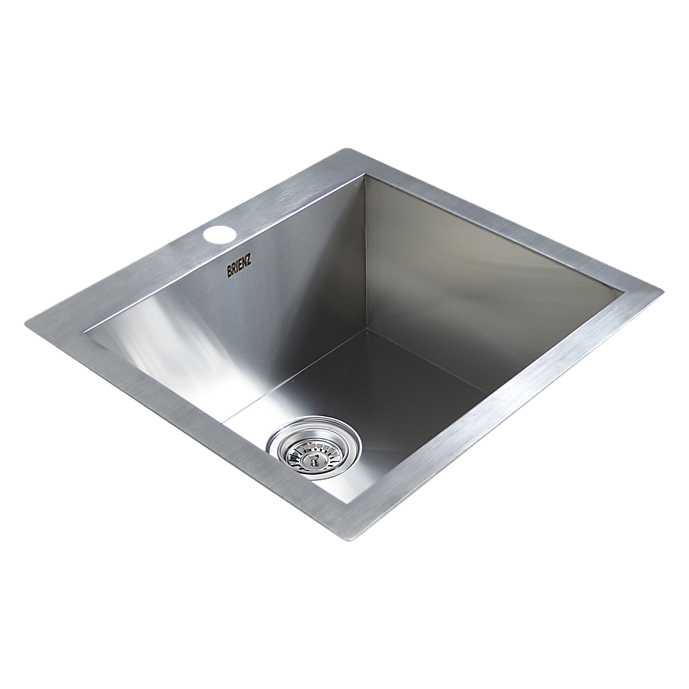 530X505Mm Handmade Stainless Steel Topmount