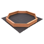 Kids Sand Pit Large Octagonal Wooden Sandpit