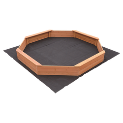 Kids Sand Pit Large Octagonal Wooden Sandpit