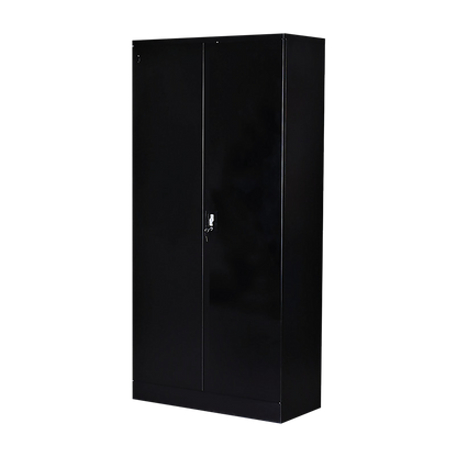 Two-Door Shelf Office Gym Filing Storage Locker Cabinet