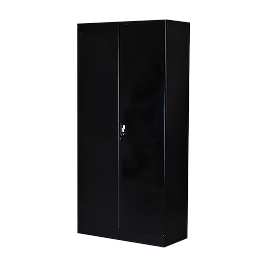 Two-Door Shelf Office Gym Filing Storage Locker Cabinet