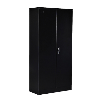 Two-Door Shelf Office Gym Filing Storage Locker Cabinet