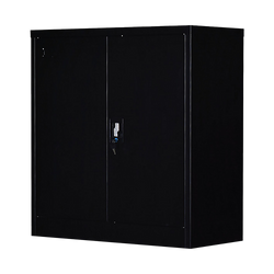 Two-Door Shelf Office Gym Filing Storage Locker Cabinet Safe