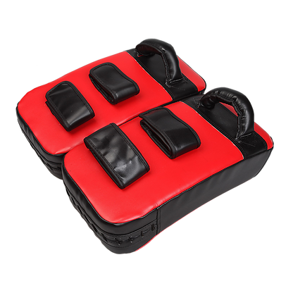 2 X Thai Boxing Punch Focus Pad Mitts Training Hit Strike Shield