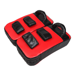2 X Thai Boxing Punch Focus Pad Mitts Training Hit Strike Shield