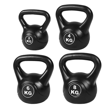 4Pcs Exercise Kettle Bell Weight Set 20Kg