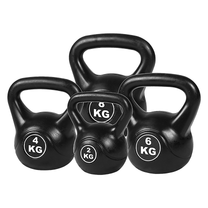 4Pcs Exercise Kettle Bell Weight Set 20Kg