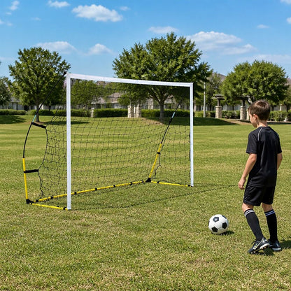 8' x 5' Soccer Football Goal Foot Portable Net Quick Set Up