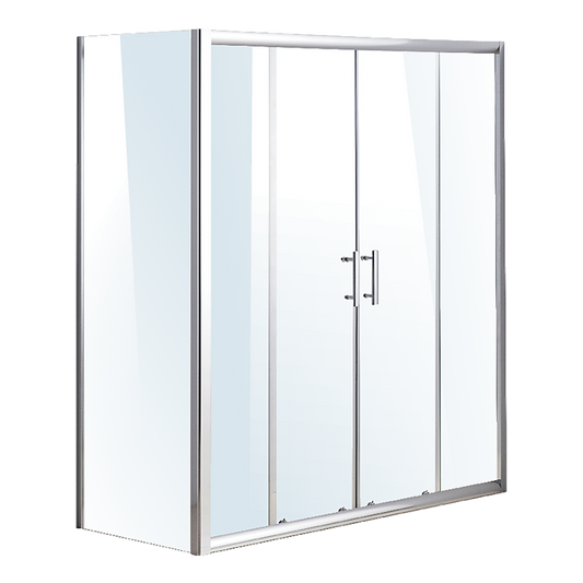1700 X 700 Sliding Door Safety Glass Shower Screen