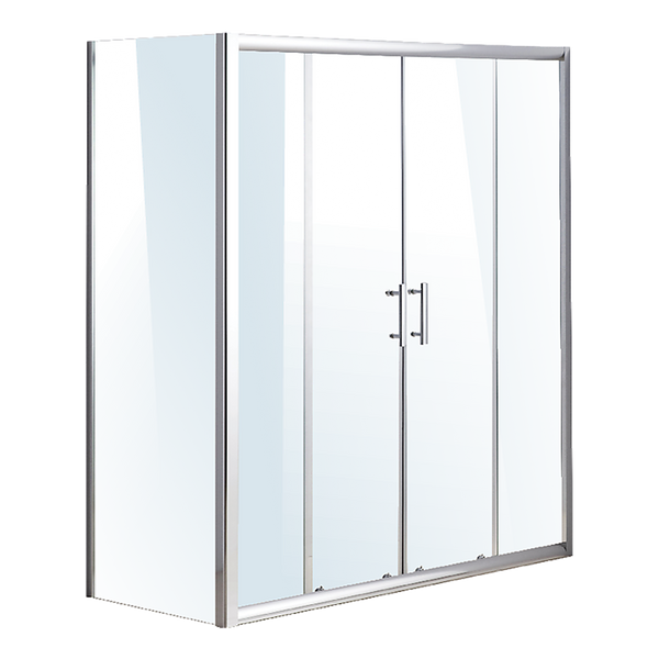  1700 X 700 Sliding Door Safety Glass Shower Screen
