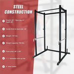 Heavy-Duty Power Rack for Squats & Deadlifts